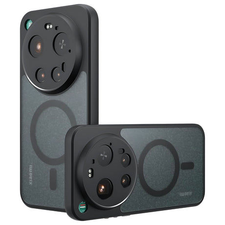 Husa de protectie Techsuit PureFrost MagSafe compatibil cu Xiaomi 17 Ultra, Negru Mat