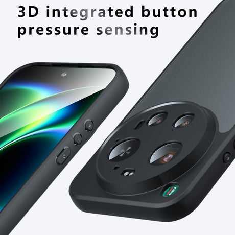 Husa de protectie Techsuit PureFrost MagSafe compatibil cu Xiaomi 17 Ultra, Negru Mat