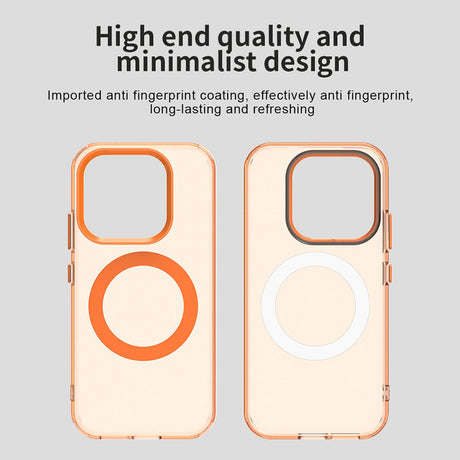 Husa de protectie Techsuit CandyCase MagSafe compatibil cu Xiaomi 17, Portocaliu