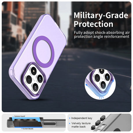 Husa de protectie Techsuit CandyCase MagSafe compatibil cu Xiaomi 17, Mov