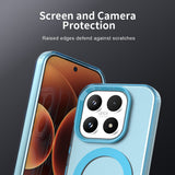 Husa de protectie Techsuit CandyCase MagSafe compatibil cu Xiaomi 17, Albastru