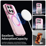 Husa de protectie Techsuit CandyCase MagSafe compatibil cu Xiaomi 17, Roz