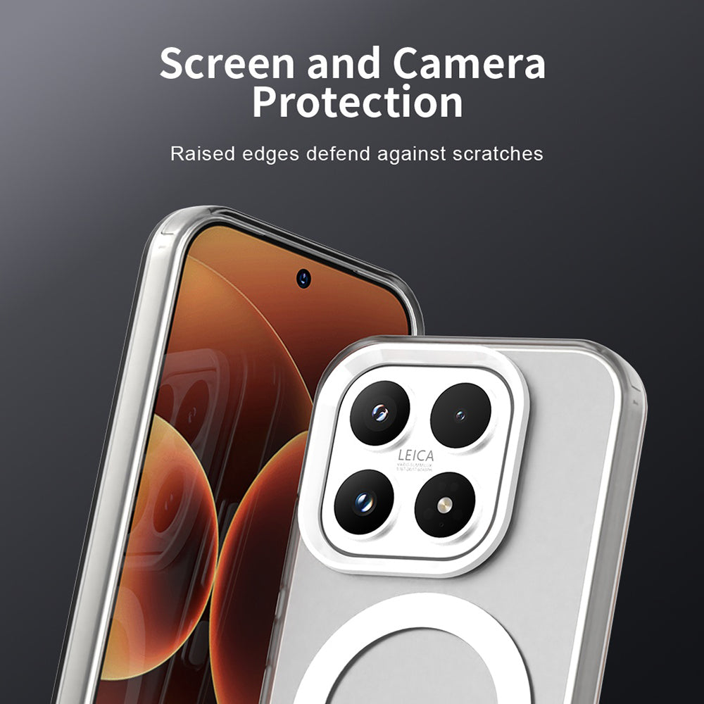 Husa de protectie Techsuit CandyCase MagSafe compatibil cu Xiaomi 17, Alb