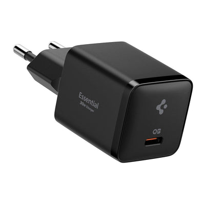 Incarcator Spigen (ACH09493), Type-C, 30W, Fast Charging, Negru