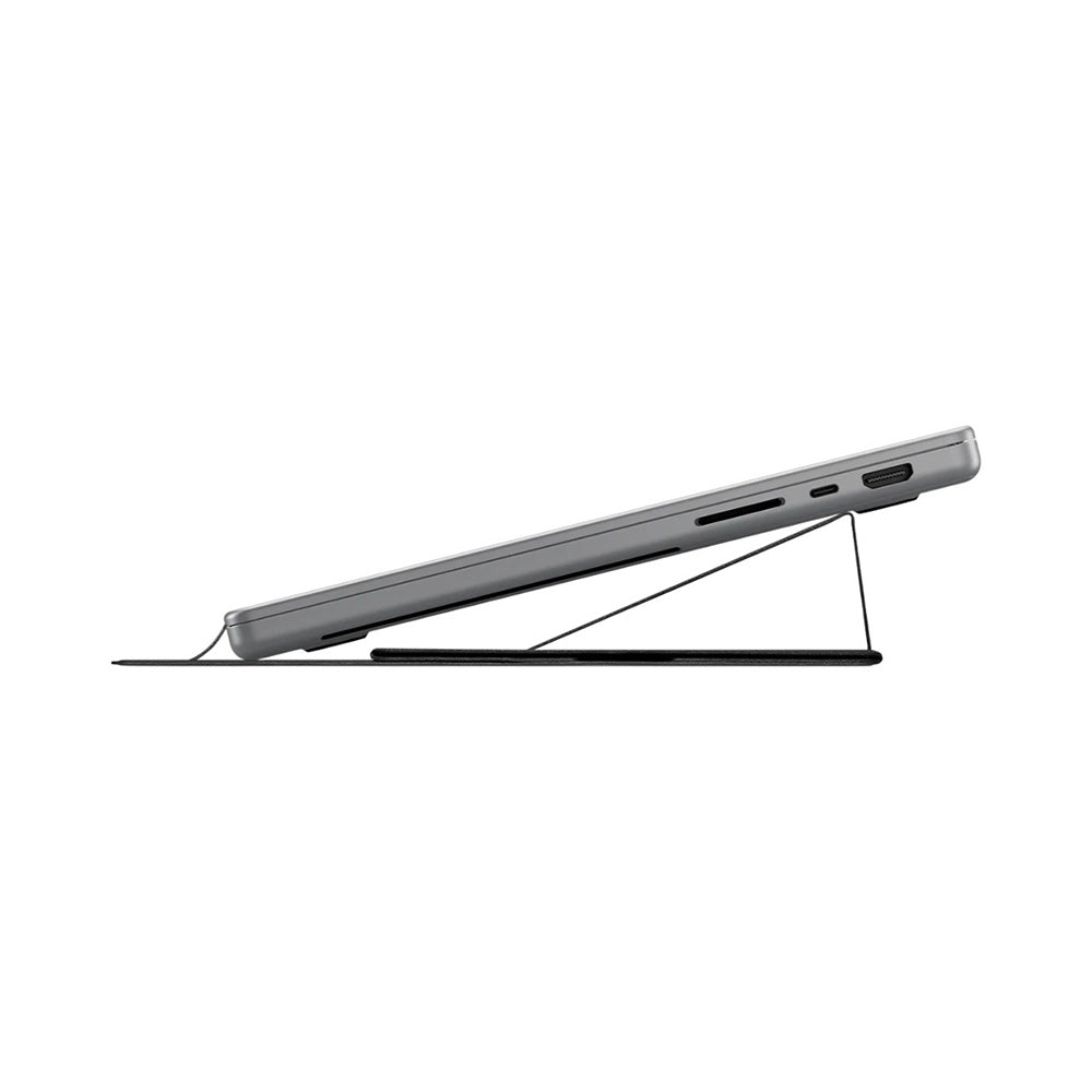 Suport Spigen Slim Fold Laptop Stand LD201-S8 (AMP11117), Foldable, Slim, Stable, Anti-Slip, Non Adhesive, Up to 16", Negru