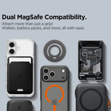 Suport Spigen Phone Ring Dual Pop MagSafe (AMP11369), with Flexible Finger Loop Grip, Dual Magnetic, Silicone, Violet