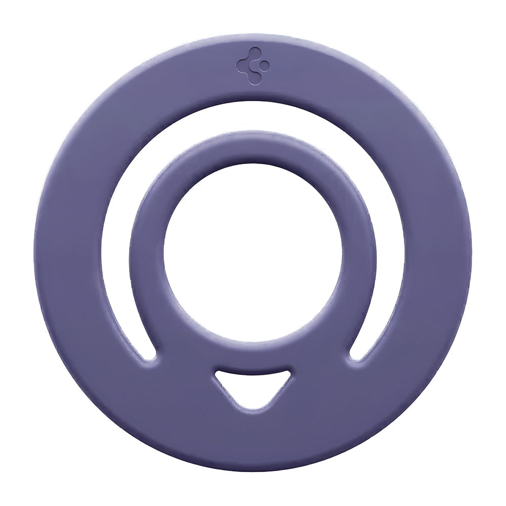Suport Spigen Phone Ring Dual Pop MagSafe (AMP11369), with Flexible Finger Loop Grip, Dual Magnetic, Silicone, Violet
