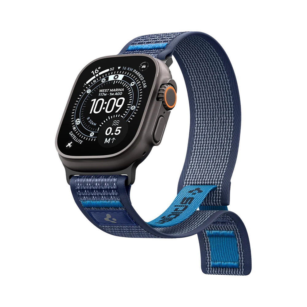 Accesoriu smartwatch Spigen Athlex Air 2 (AMP10608) compatibil cu Apple Watch 6/7/8/9/10/11/SE/SE 2/SE 3/Ultra/Ultra 2/Ultra 3 (44/45/46/49mm), Active Navy