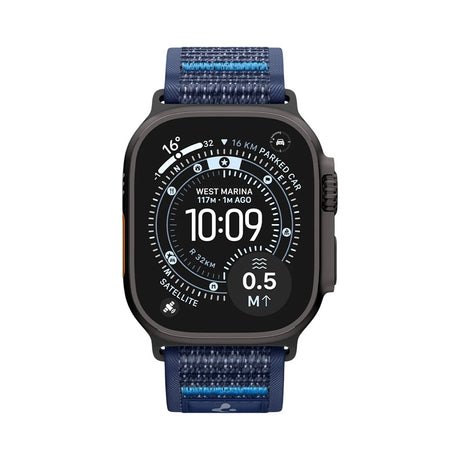 Accesoriu smartwatch Spigen Athlex Air 2 (AMP10608) compatibil cu Apple Watch 6/7/8/9/10/11/SE/SE 2/SE 3/Ultra/Ultra 2/Ultra 3 (44/45/46/49mm), Active Navy