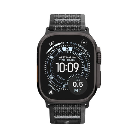 Curea smartwatch Spigen Athlex Air 2 compatibil cu Apple Watch 6 / Ultra 3 / 11, Negru
