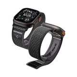 Curea smartwatch Spigen Athlex Air 2 compatibil cu Apple Watch 6 / Ultra 3 / 11, Negru
