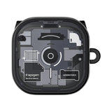 Husa Spigen Ultra Hybrid (ACS11201) Samsung Galaxy Buds 4 / Buds 4 Pro, Policarbonat, Negru