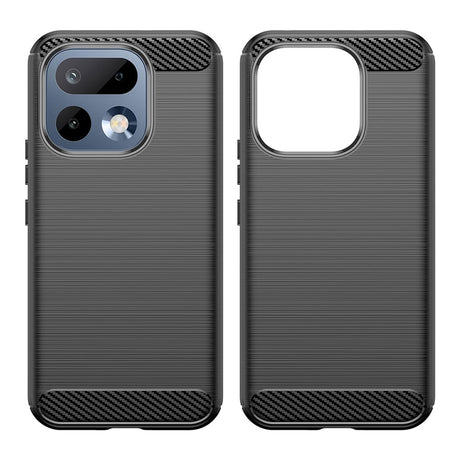 Husa de protectie Techsuit Carbon Silicone compatibil cu Realme 16 Pro, Negru