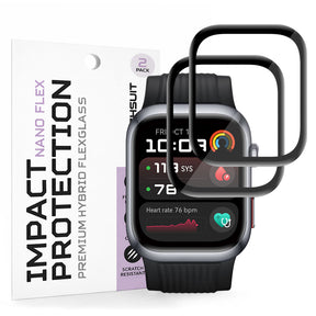 Accesoriu smartwatch Techsuit Nano Flex (set de 2) compatibil cu Huawei Watch D2, Negru