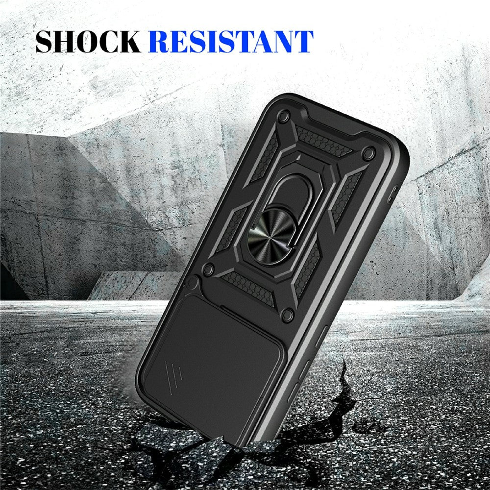 Husa de protectie Techsuit CamShield Series compatibil cu Realme 16 Pro+, Albastru