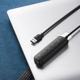 Hub Ugreen CM416 (10915), USB 3.0 la 4x USB-A Type-C, 5Gbps, Negru