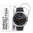 Accesoriu smartwatch Techsuit Nano Flex (set de 2) compatibil cu Samsung Galaxy Watch8 Classic, Negru