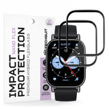 Accesoriu smartwatch Techsuit Nano Flex (set de 2) compatibil cu Xiaomi Redmi Watch 5 Lite, Negru