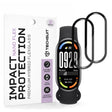 Accesoriu smartwatch Techsuit Nano Flex (set de 2) compatibil cu Xiaomi Smart Band 10, Negru
