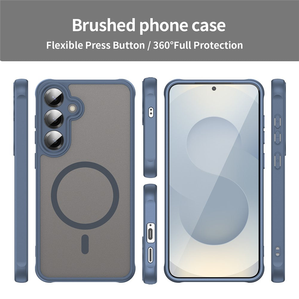 Husa pentru Samsung Galaxy A27 5G - Techsuit HaloFrost II MagSafe - Navy Blue