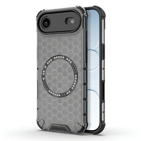 Husa de protectie Techsuit HoneyComb Shield MagSafe compatibil cu iPhone 17 Air, Negru