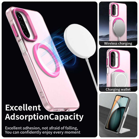 Husa pentru Samsung Galaxy A27 5G - Techsuit CandyCase MagSafe - Pink