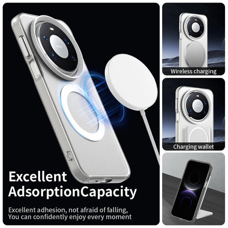 Husa de protectie Techsuit CandyCase MagSafe compatibil cu Huawei Mate 80 Pro, Alb