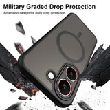 Husa de protectie Techsuit HaloFrost II MagSafe compatibil cu Xiaomi Poco X8 Pro, Negru