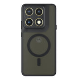 Husa de protectie Techsuit PureFrost MagSafe compatibil cu Motorola Signature, Negru Mat