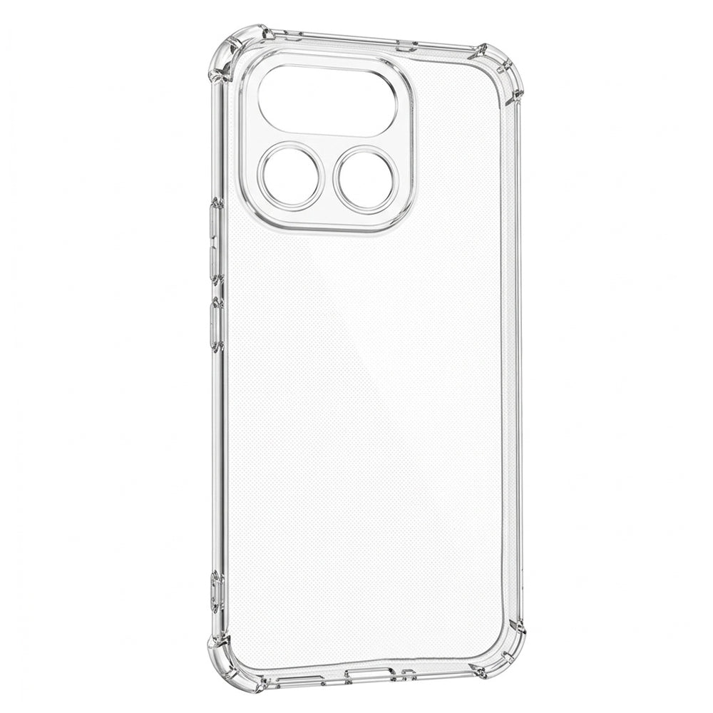 Husa de protectie Techsuit Shockproof Clear Silicone compatibil cu Realme 16 Pro, Transparent