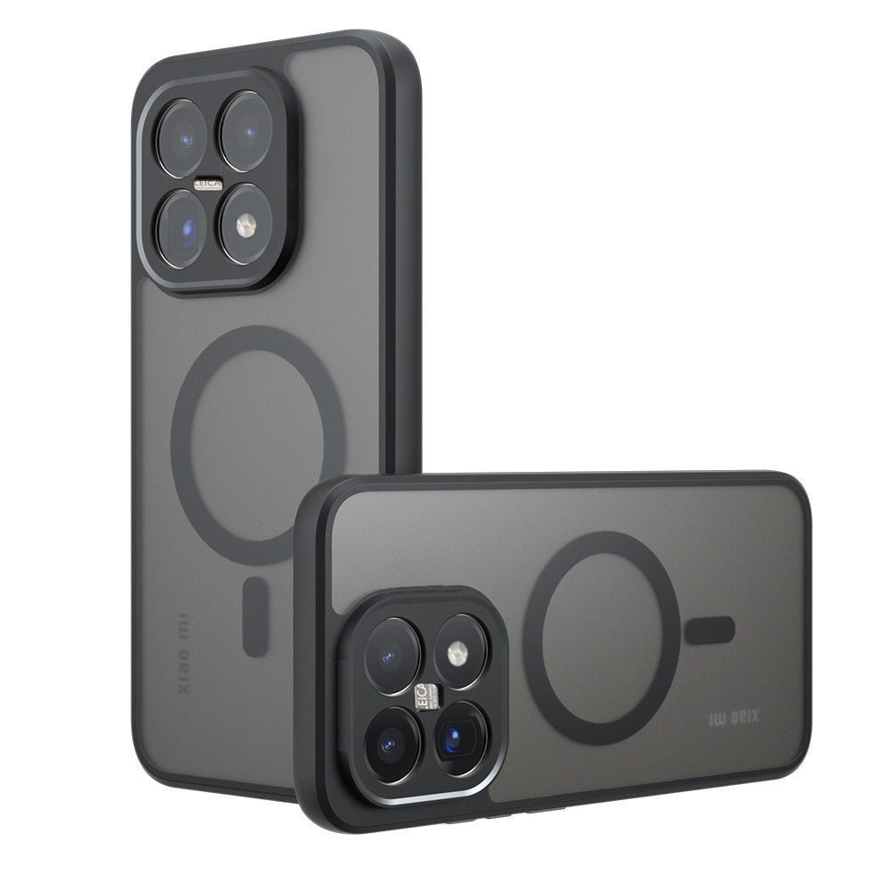 Husa de protectie Techsuit PureFrost MagSafe compatibil cu Xiaomi 17, Negru Mat