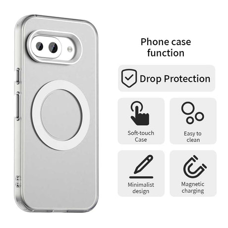 Husa pentru Google Pixel 10a - Techsuit CandyCase MagSafe - White