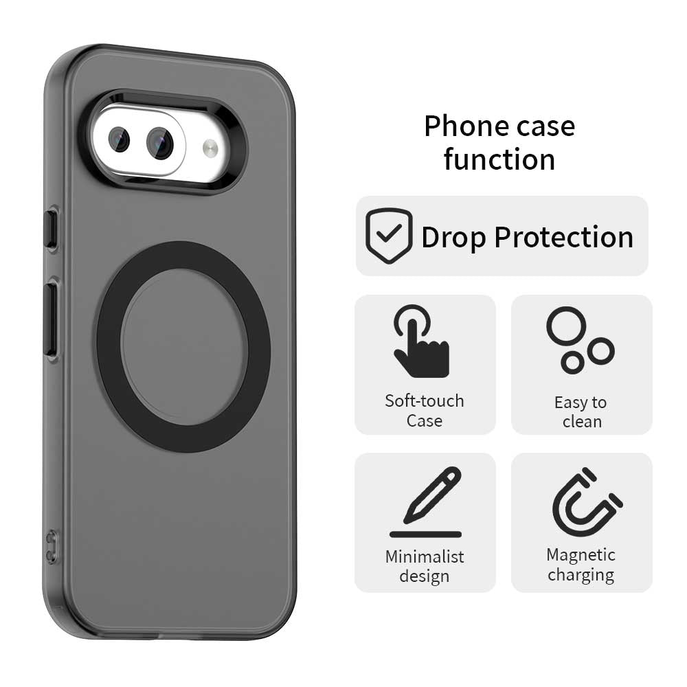 Husa pentru Google Pixel 10a - Techsuit CandyCase MagSafe - Black