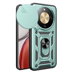 Husa de protectie Techsuit CamShield Series compatibil cu Honor Magic8 Lite, Verde