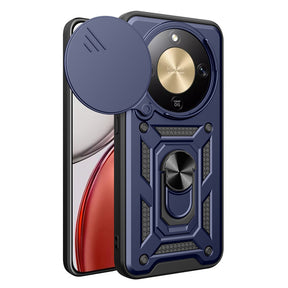 Husa de protectie Techsuit CamShield Series compatibil cu Honor Magic8 Lite, Albastru
