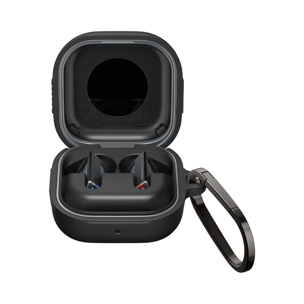 Casti Spigen Rugged Armor (ACS11200), Samsung Galaxy Buds 4 / Buds 4 Pro, Negru Mat
