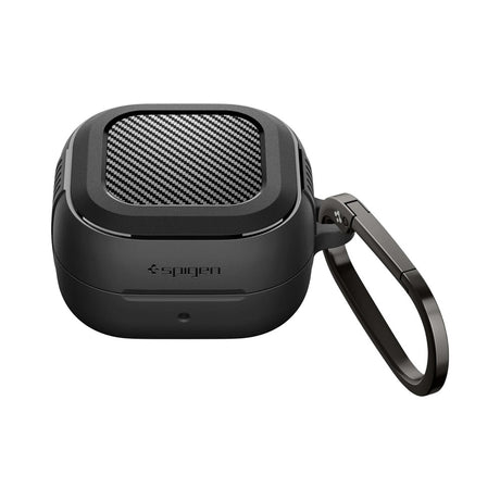 Spigen Rugged Armor ACS11200 tok Samsung Galaxy Buds 4 fülhallgatóhoz, matt fekete