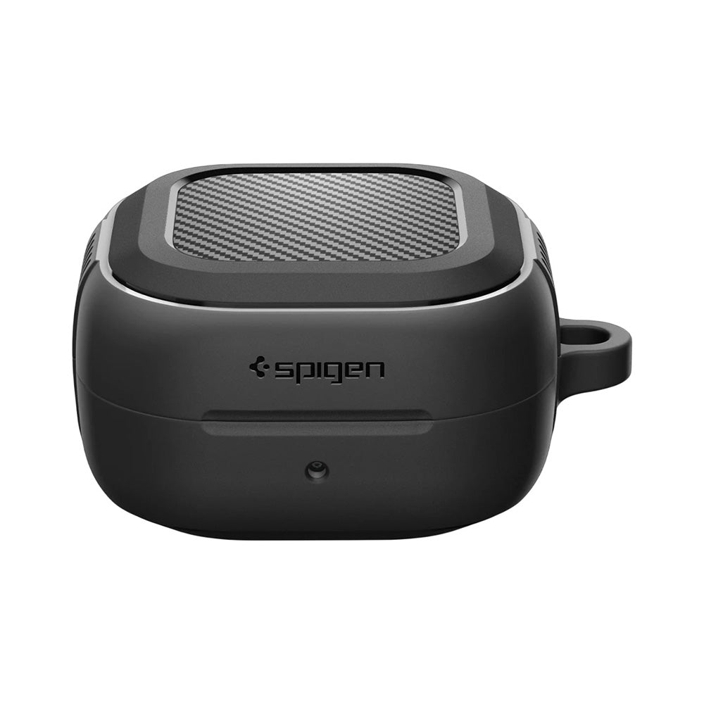 Casti Spigen Rugged Armor (ACS11200), Samsung Galaxy Buds 4 / Buds 4 Pro, Negru Mat