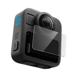 Folie de protectie Spigen (set de 2) Glas.tR Slim, Back Screen (AGL11230) compatibil cu GoPro MAX 2, Transparent