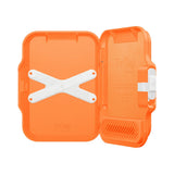 Suport Spigen Magnetic Wallet TinTap MagFit+ (AFA11380), MagSafe, Easy Access, Minimalist Construction, Portocaliu