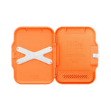 Suport Spigen Magnetic Wallet TinTap MagFit+ (AFA11380), MagSafe, Easy Access, Minimalist Construction, Portocaliu