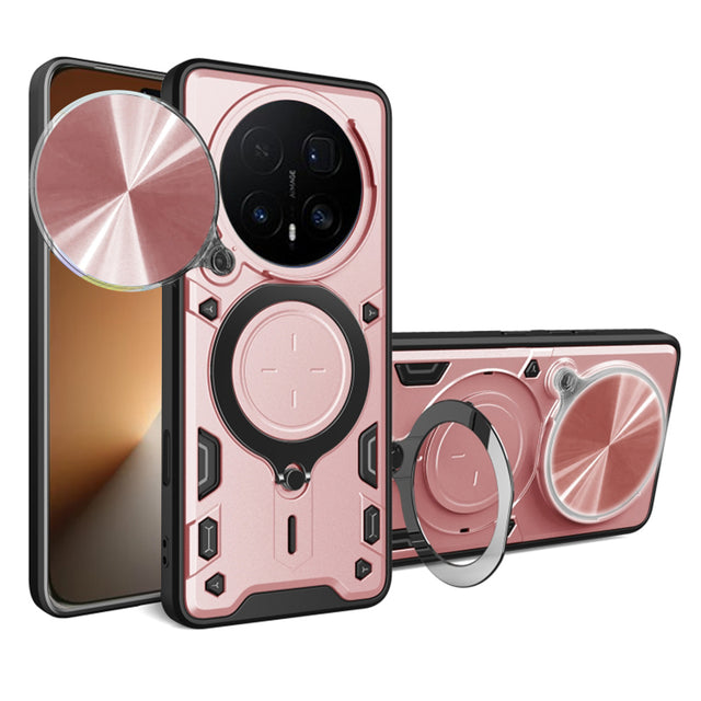 Husa de protectie Techsuit CamGuard Pro compatibil cu Honor Magic8 Pro, Roz Auriu