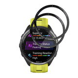 Accesoriu smartwatch Techsuit Nano Flex (set de 2) compatibil cu Garmin Forerunner 965, Negru