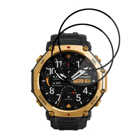 Accesoriu smartwatch Techsuit Nano Flex (set de 2) compatibil cu Amazfit T-Rex 3 Pro 48mm, Negru