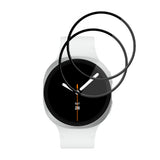 Accesoriu smartwatch Techsuit Nano Flex (set de 2) compatibil cu Samsung Galaxy Watch8 44mm, Negru