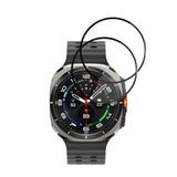Accesoriu smartwatch Techsuit Nano Flex (set de 2) compatibil cu Samsung Galaxy Watch Ultra 47mm, Negru