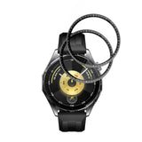 Accesoriu smartwatch Techsuit Nano Flex (set de 2) compatibil cu Huawei Watch GT 6 46mm, Negru