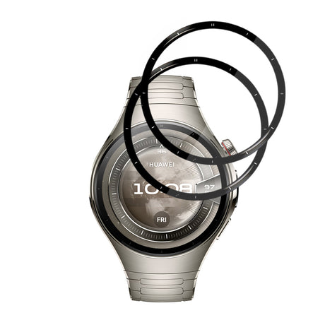 Accesoriu smartwatch Techsuit Nano Flex (set de 2) compatibil cu Huawei Watch 5 46mm, Negru