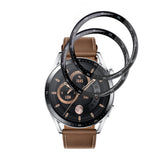 Accesoriu smartwatch Techsuit Nano Flex (set de 2) compatibil cu Huawei Watch GT 3 46mm, Negru