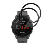 Accesoriu smartwatch Techsuit Nano Flex (set de 2) compatibil cu Garmin Forerunner 255 / Forerunner 255 Music, Negru